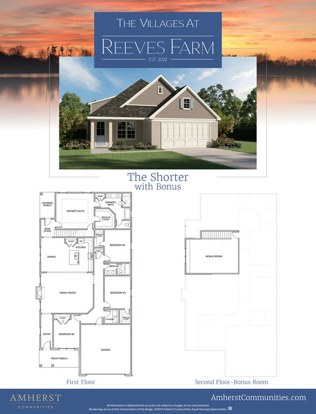 Floorplan - Villages at Reeves Farm