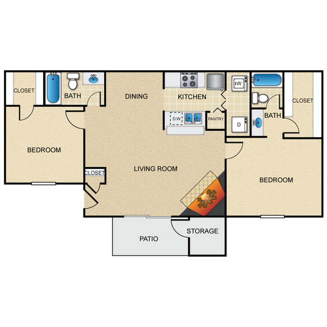 Floorplan - Avistar On The Blvd