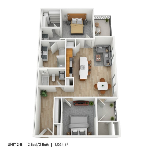 Floorplan - The 72nd Apartments