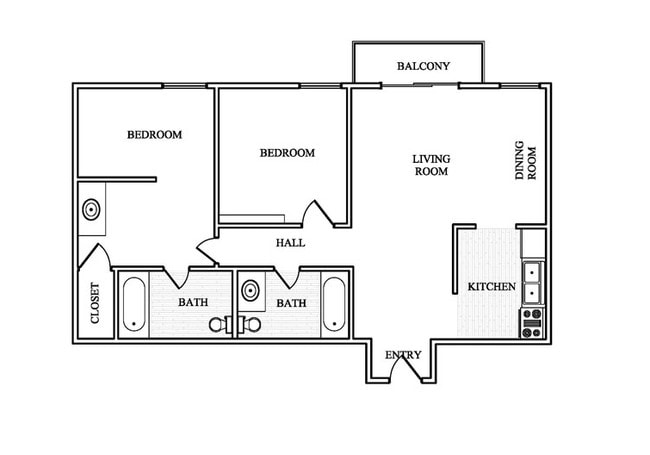 2BR/2BA - Cypress Gardens