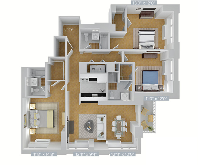 Floorplan - Avalon Riverview