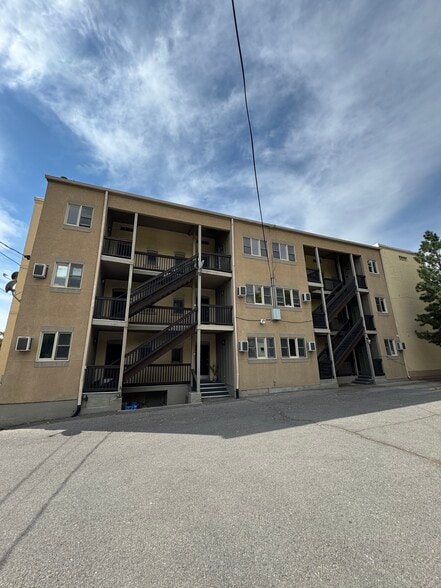 Back of building with private entrance - 111 S 600 E