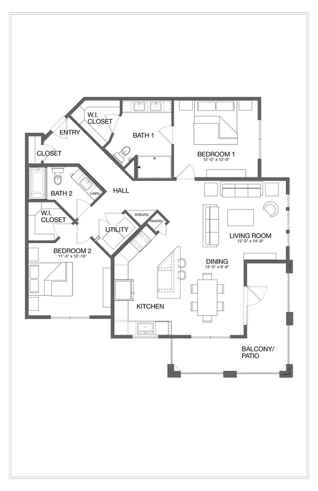 Floorplan - Elysian at Tivoli