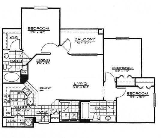Floorplan - The Park at Knightsbridge