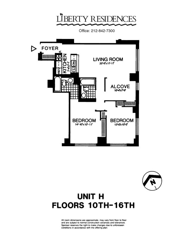 2BR/2BA - Liberty Court