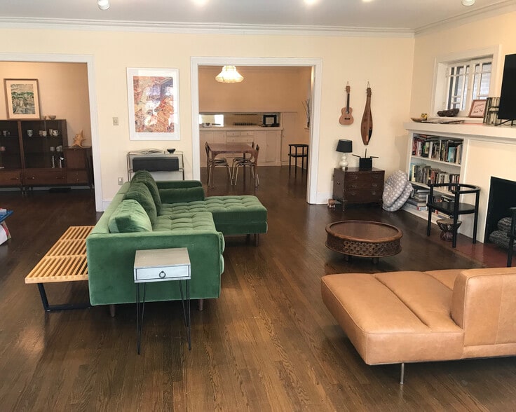 Living Room & Dining Room View - 2737 N Hampden Ct