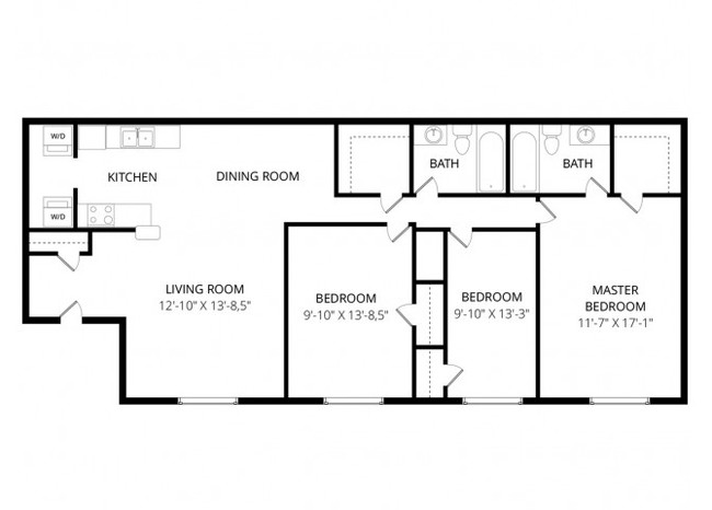 Floorplan - The Residence at Heritage Park