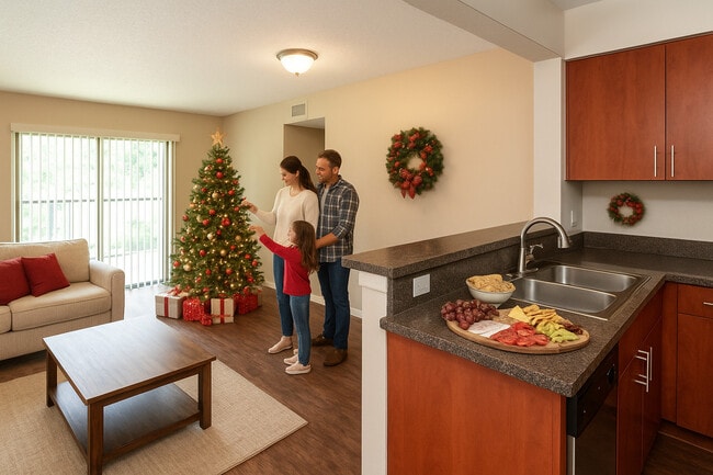 Enjoy this holiday season at Golf Villas! - Golf Villas at Sabal Palm Apartments