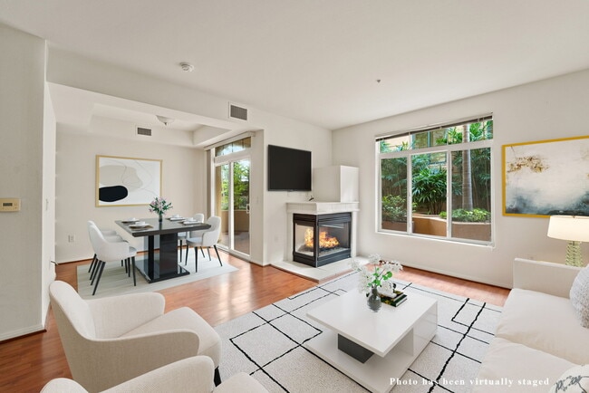 Staged Living Room - 2400 5th Ave