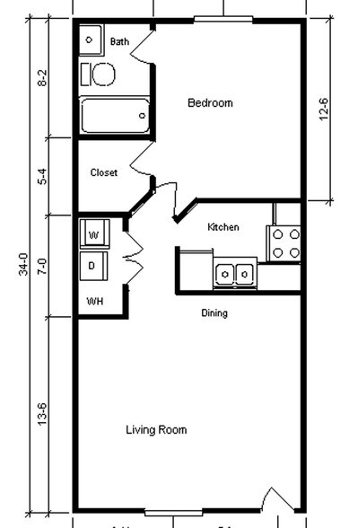 1BR/1BA - Thirteen08