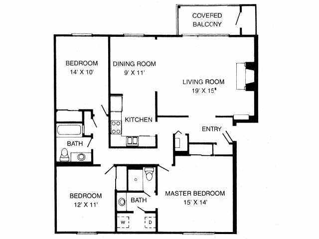The Monon - Up - 9000 Westfield Apartments