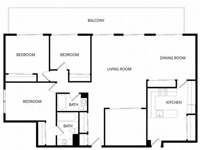 Floorplan - Capitol Towers - Towers and Villas