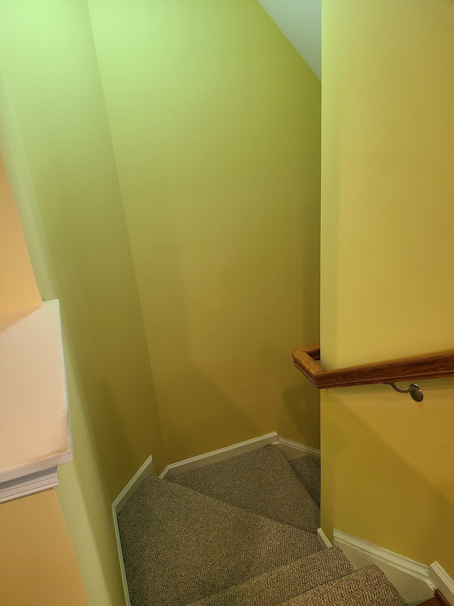 stairs to basement - 832 Rock Creek Rd