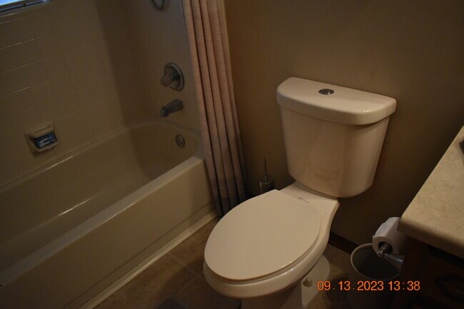Upstairs new toilet 9/13/23 - 3126 Station Ct