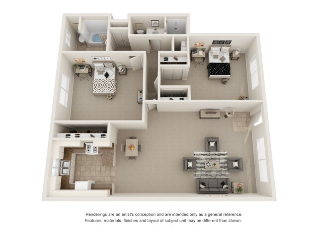 Two Bedroom Two Bathroom - College Campanile - Historical Access