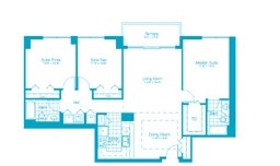 3BR/2BA - The Floridian