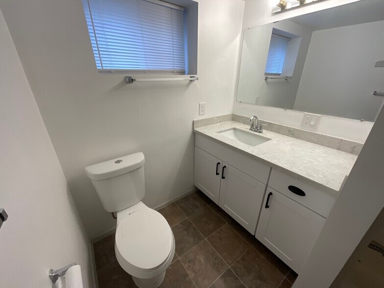 Wide Quartz Vanity - 5214 Woodlawn Ave N