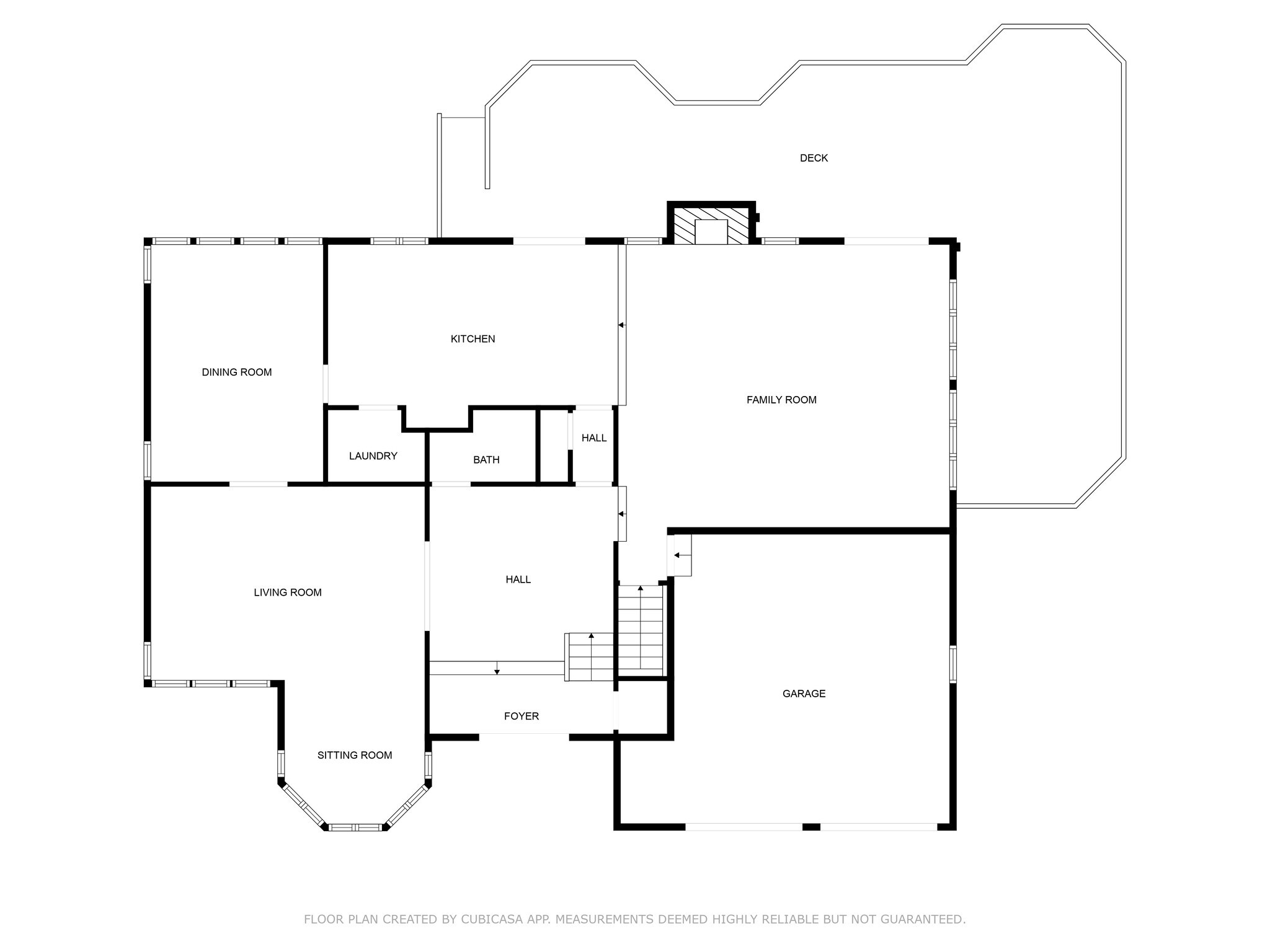 Floorplan Ground Floor - 7624 Wheatcroft Ct