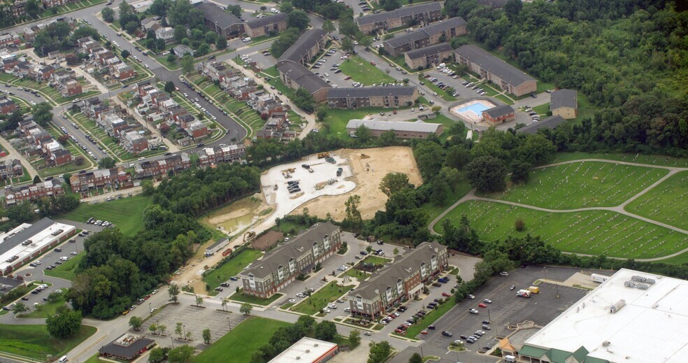 Aerial Photo - Merritt Station Senior Apartments - Ages 62+