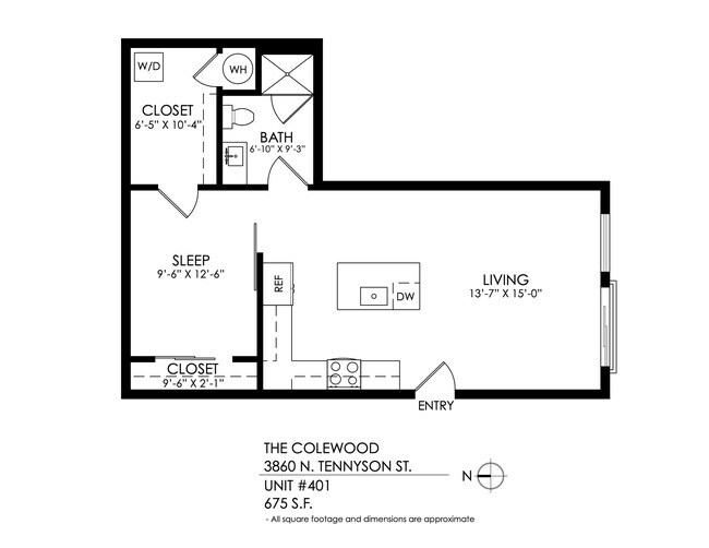 Floorplan - Colewood Apartments