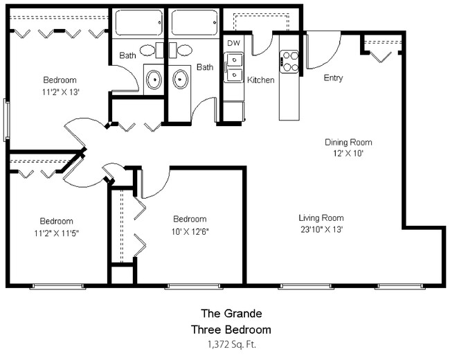 Floorplan - The Villages of Essex Park*