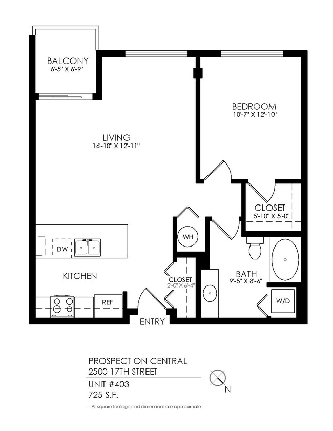 Floorplan - Prospect on Central