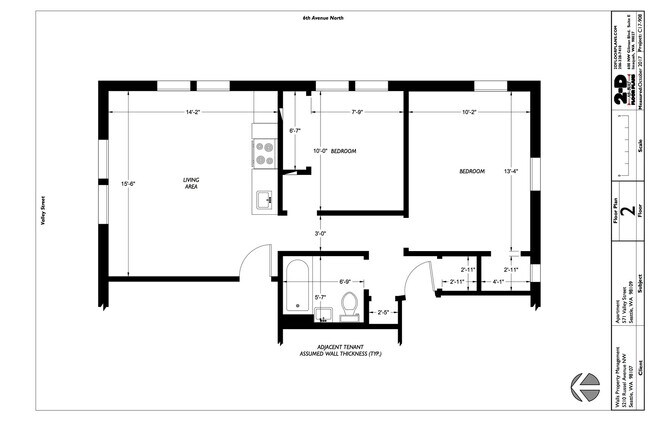 Building Photo - Charming 2 Bed / 1 Bath Top Floor, South-Facing Apartment w/ Roof Deck One Month Free Rent