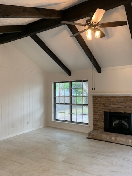 Fireplace in living room - 8257 Bobwhite Dr