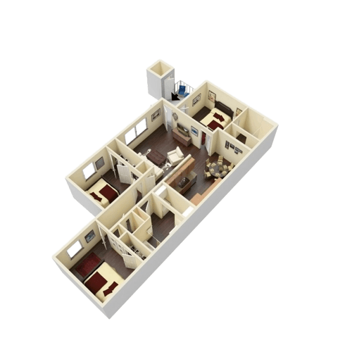 Floorplan - Village Square of Jacksonville