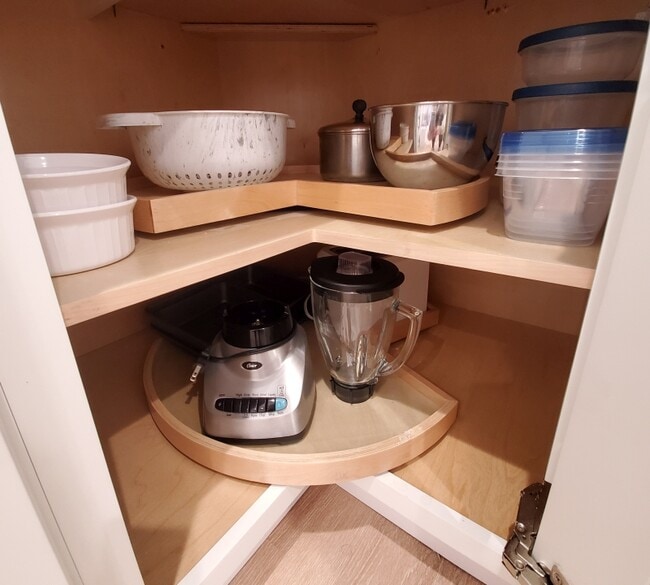 Under counter turntable - 8973 W 24th St