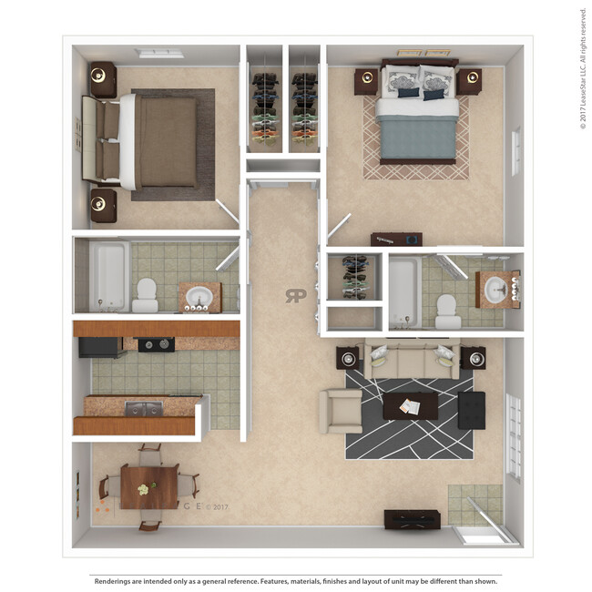 Floorplan - Villa Marina Apartments