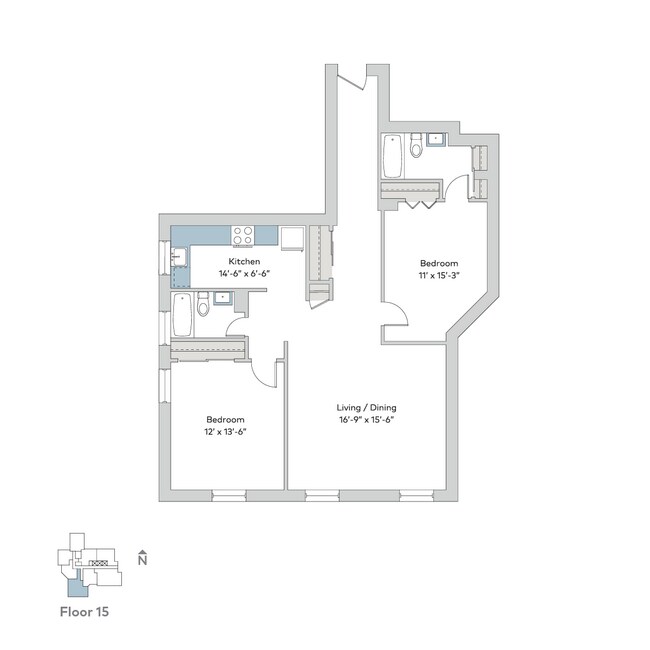 Floorplan - Montclair on the Park