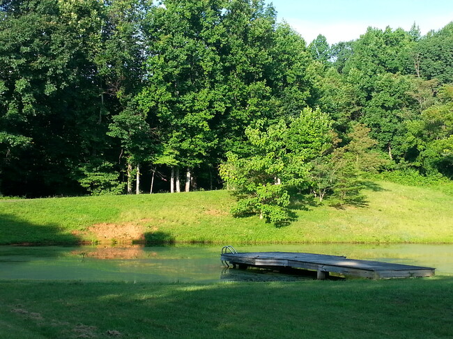 Pond on Property - 793 Clifton Trl