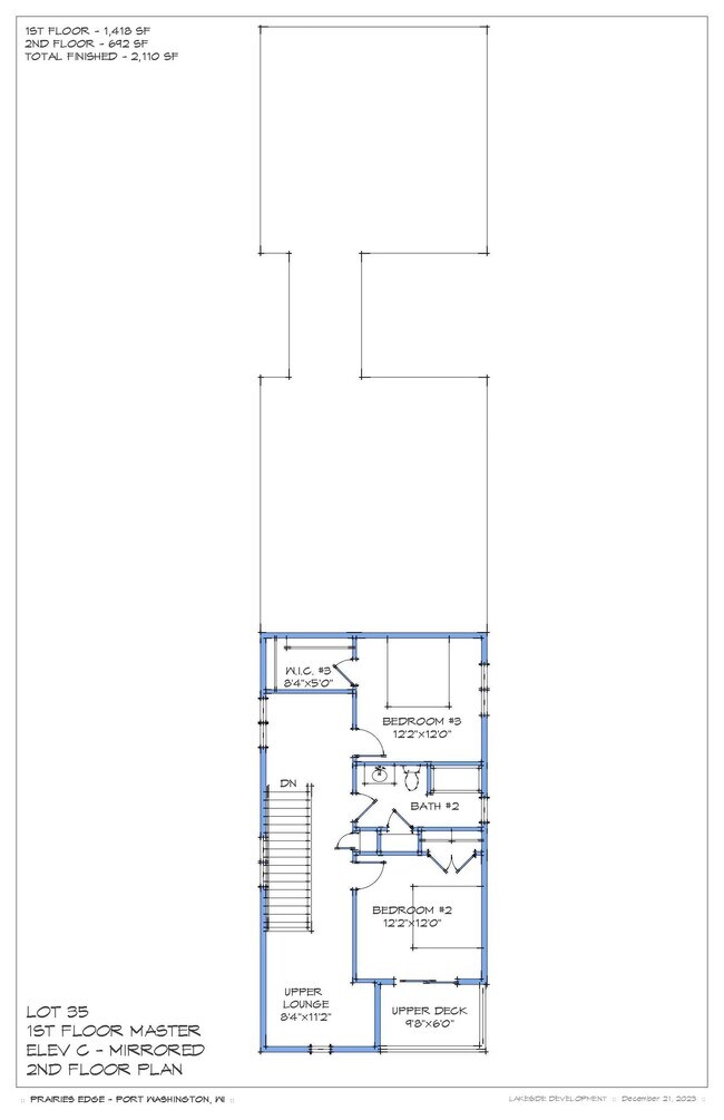 The Chanter 2nd Floor 463 Bastle Wynd - Tenalach Neighborhood Homes At Prairie's Edge