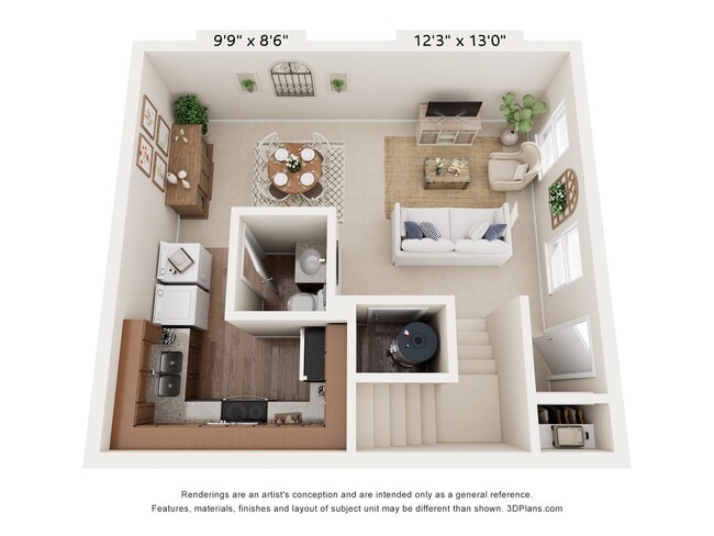 Floorplan - Woodlocke Apartments