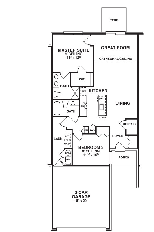 2 bed 2 bath - Filmore Place