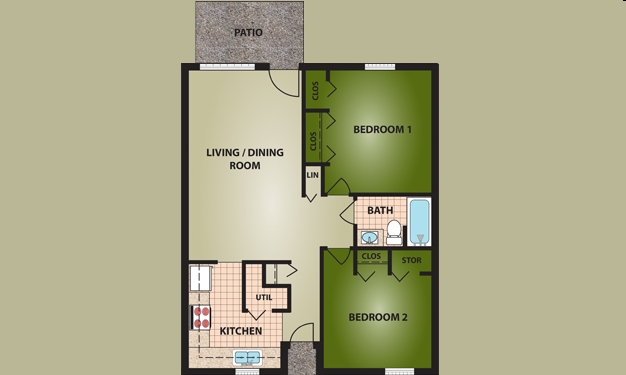 Floorplan - Pleasant Valley Gardens