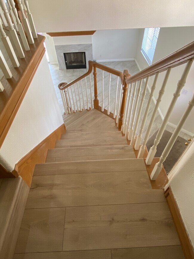 Newly redone stairs - 915 W Arrow Hwy