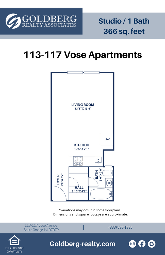 Floorplan - 113-117 Vose Avenue