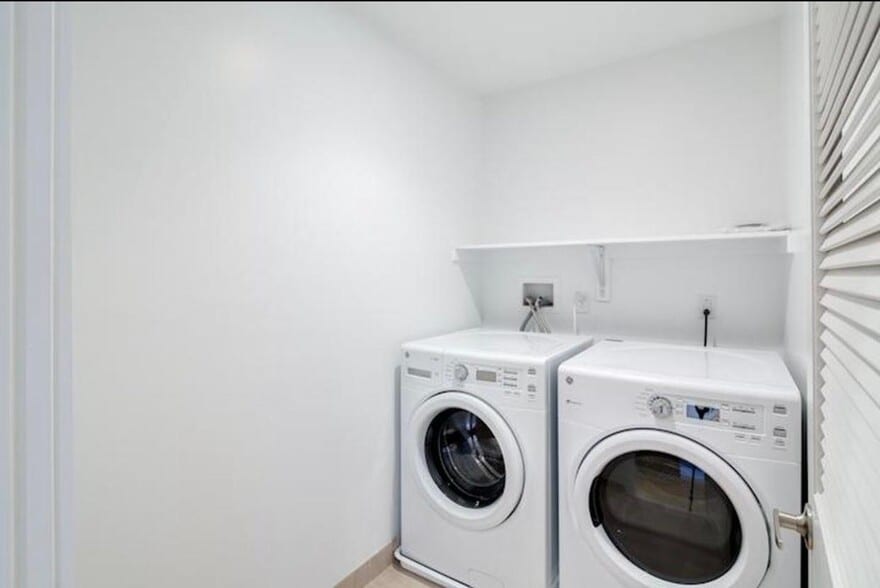 Laundry Room (In hallway between East and West bedrooms) - 919 N 5th St