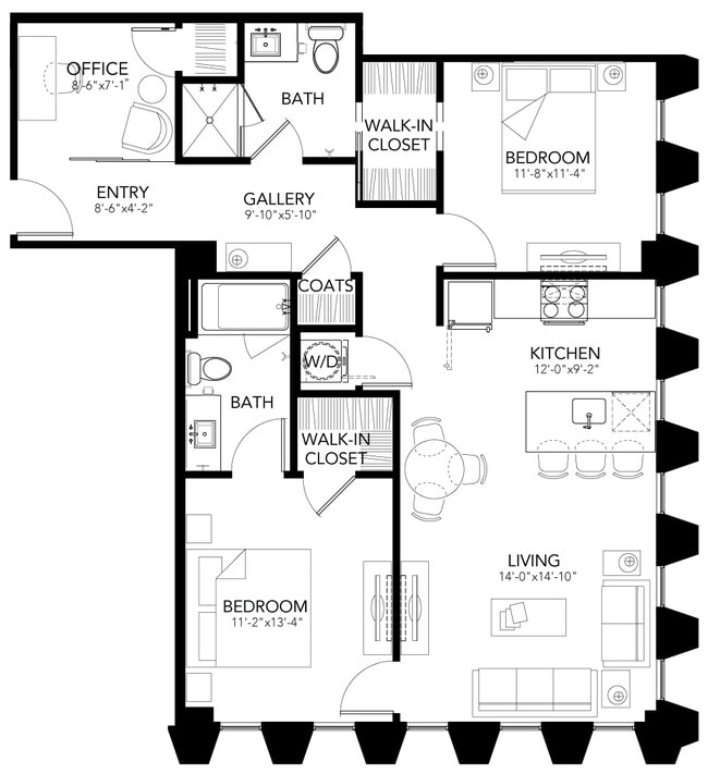 Floorplan - Sky On Main