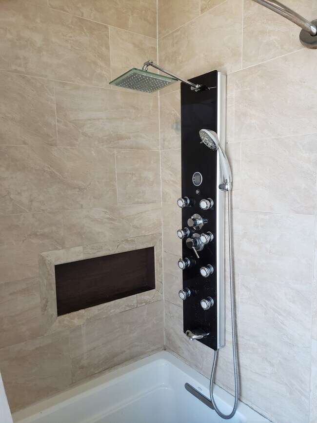 Spa in shower and bath - 466 S Wetherly Dr