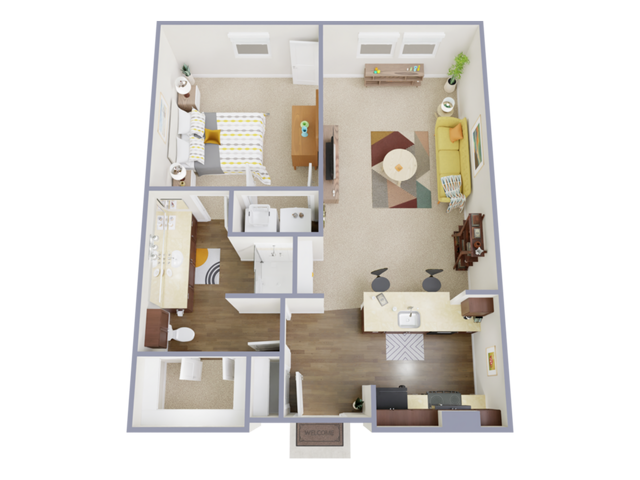 A1C Floorplan - McDermott 55