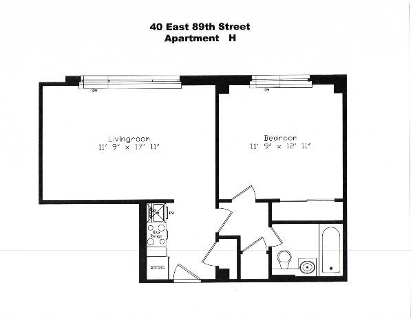 Floorplan - 40 East 89th Street