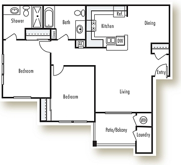 2BR/2BA - Sierra Creek