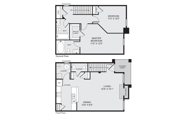 Floorplan - Towns of Chapel Hill