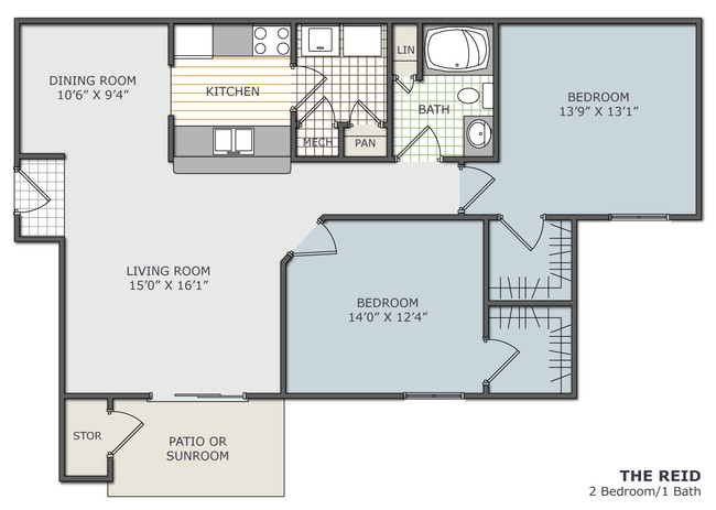 Floorplan - Austin Chase Apartments