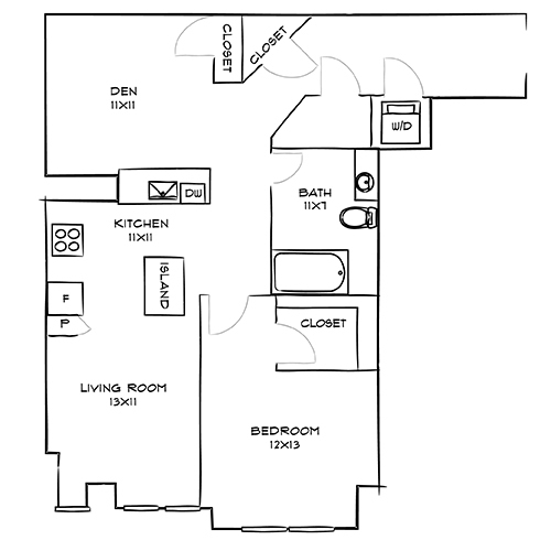 Floorplan - Indigo Apartments