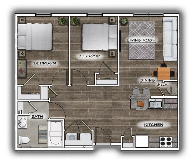 Floorplan - Hobbs Greene Senior Living