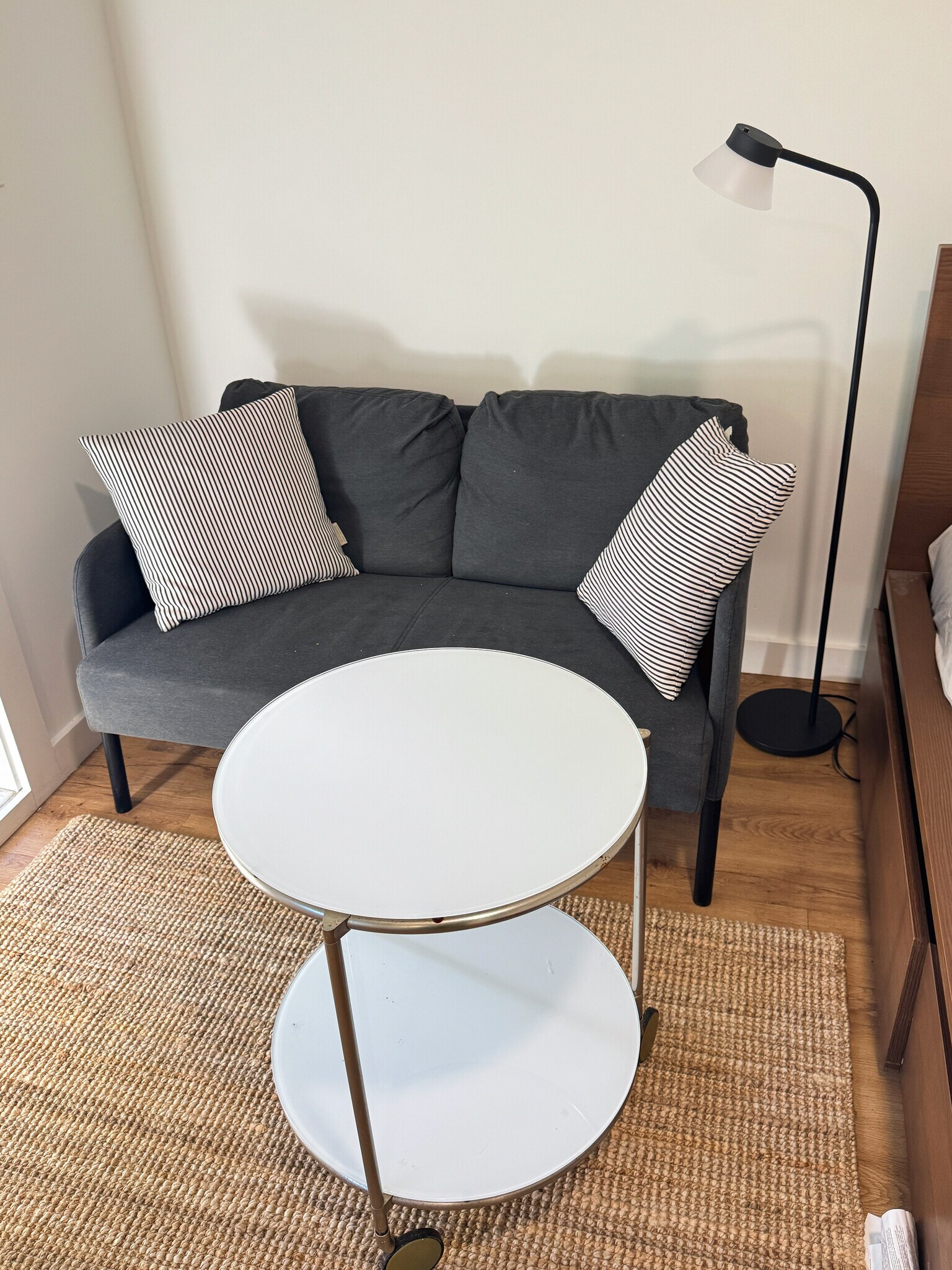 Sofa and table - 400 NE 110th Ter